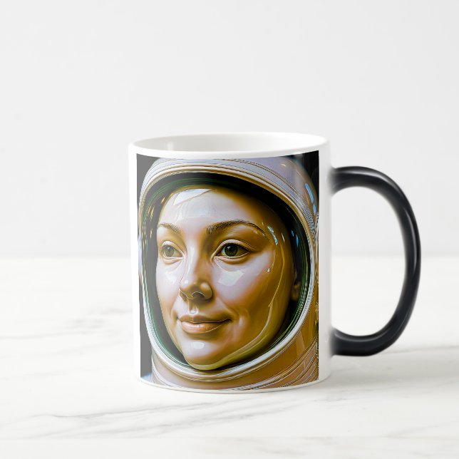 Caneca Mágica Femme cosmonaute (Direita)