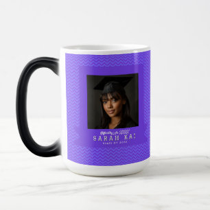 Caneca Mágica Festa de Formatura com Estampa Geométrica Clássica