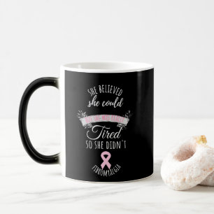 Caneca Mágica Fibromialgia Sensibilização Guerreira Acreditava