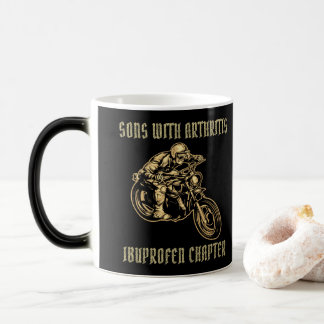 Caneca Mágica Filhos Da Artrite Ibuprofeno Capítulo, Bikers