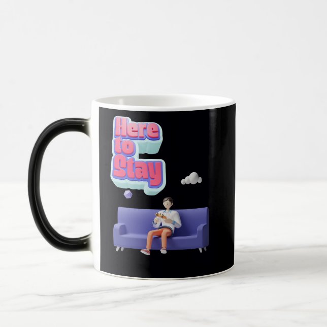 CANECA MÁGICA FIQUE AQUI (Esquerda)