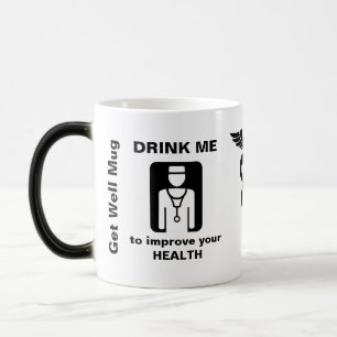 Caneca Mágica Fique Bem Em Breve