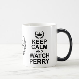 Caneca Mágica Fique calmo e assista o Humor Legal Perry