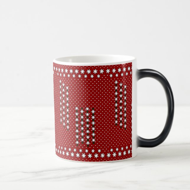Caneca Mágica Flocos de neve do inverno (Direita)