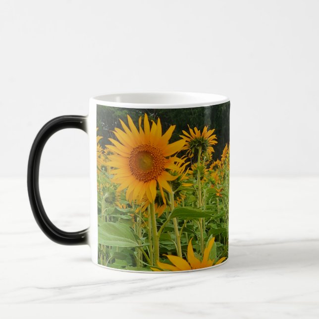 Caneca Mágica Flor de girassol (Esquerda)
