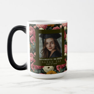 Caneca Mágica Flor de Ranunculus Negrito Graduada no Ensino Médi