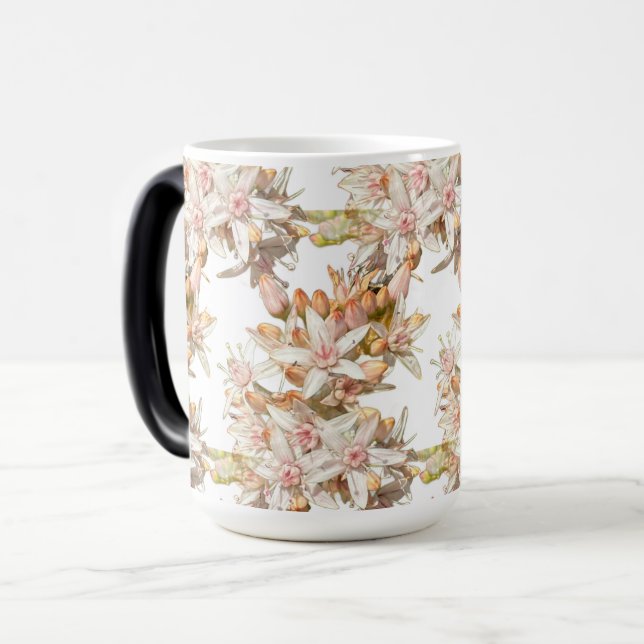 Caneca Mágica Floral  (Frente Esquerda)