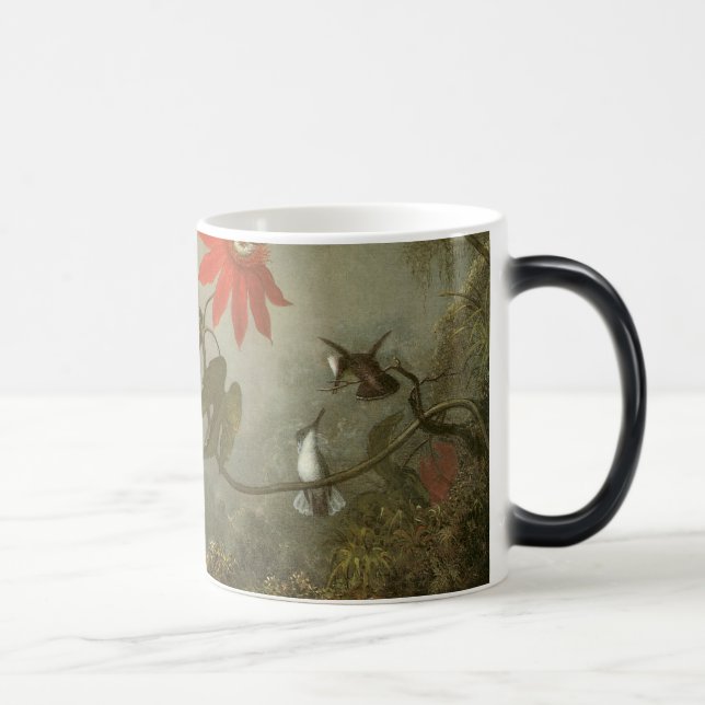 Caneca Mágica Flores de Paixão e Aves Humanos (Direita)