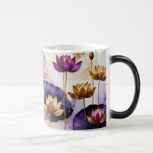 Caneca Mágica Flores Decorativas de Lotus Design nº 1
