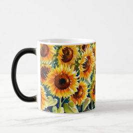 Caneca Mágica Flores ensolaradas