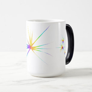 Caneca Mágica Fogos de artifício coloridos