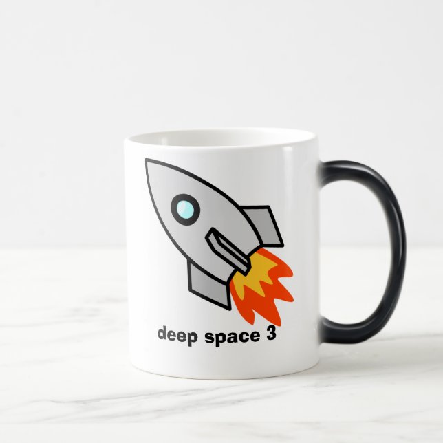 Caneca Mágica foguete, espaço profundo 3 (Direita)