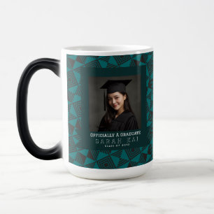 Caneca Mágica Formatura com Estampa Xadrez Elegante