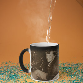 Caneca Mágica Foto franca da cabine do avião de Amelia Earhart 1