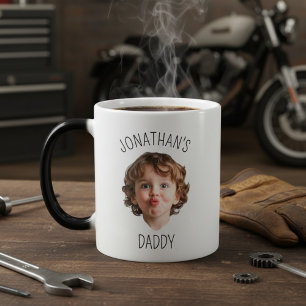 Caneca Mágica Foto Personalizada do Rosto do Seu Filho