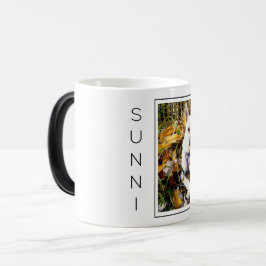 Caneca Mágica FOTO Pet Personalizada, O Cachorro NOME É Divertid