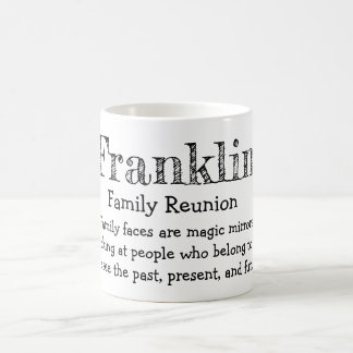 Caneca Mágica Franklin Family Reunion Coffee Mug