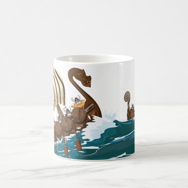 Caneca Mágica Frota de Invasão Viking (Centro)