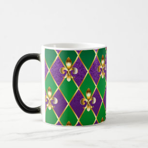 Caneca Mágica Fundo de Joias Carnaval
