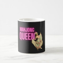 Caneca Mágica Funny Vintage Mahjong Queen