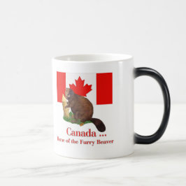 Caneca Mágica Furry Beaver
