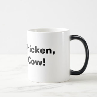 Caneca Mágica Galinha de Brown, vaca de Brown!
