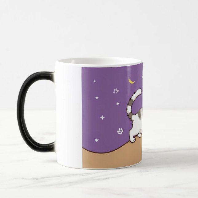 Caneca Mágica Gatinho Real Mug (Esquerda)