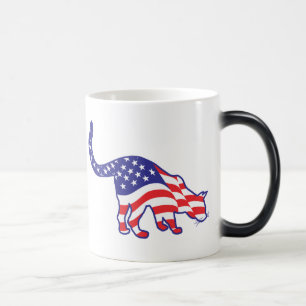Caneca Mágica Gatinhos de 4 de julho