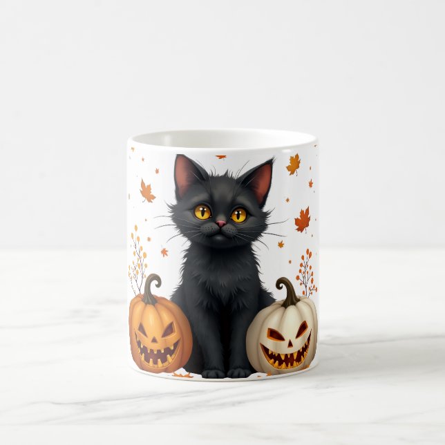 Caneca Mágica gato abóbora (Centro)