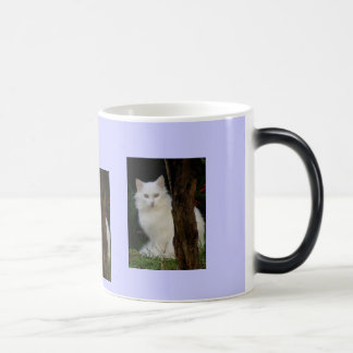 Caneca Mágica gato da mágica branca