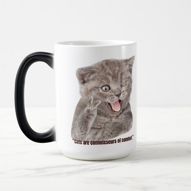 Caneca Mágica gato estupendo (Esquerda)