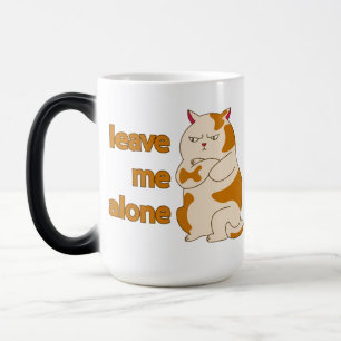 Caneca Mágica Gato gordo me deixa em paz