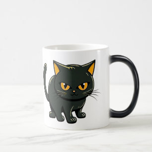 Caneca Mágica Gato Negro Mischievo e Crafty