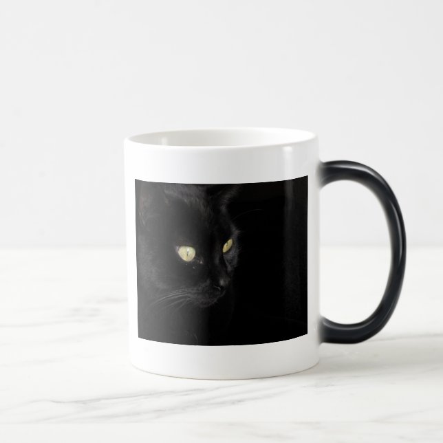 Caneca Mágica Gato preto (Direita)