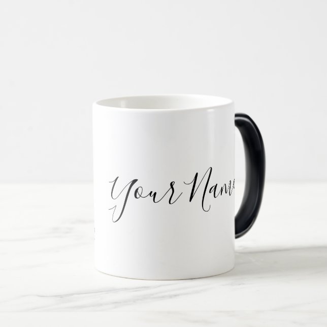 Caneca Mágica "Gemini Zodiac personalizado Nome e característica (Frente Esquerda)