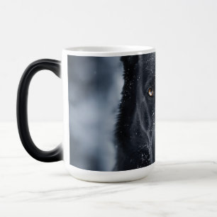 Caneca Mágica German shepherd Preto