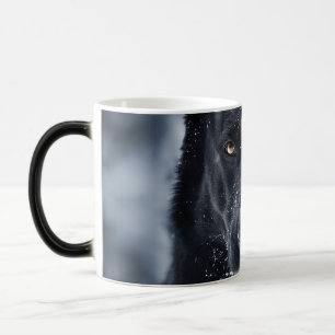 Caneca Mágica German shepherd Preto