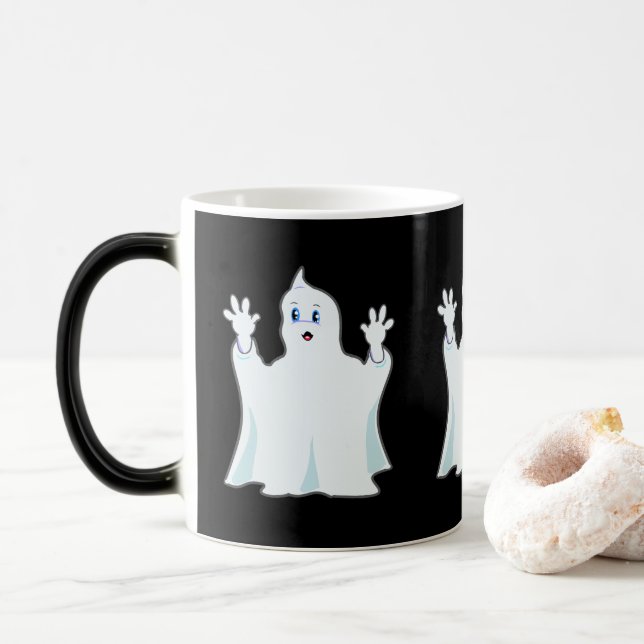 Caneca Mágica Ginger Ghost (Com Donut)