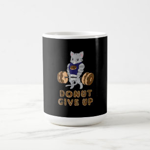 Caneca Mágica Giro de Rosquinha de Elevação de Cabeça de Gato