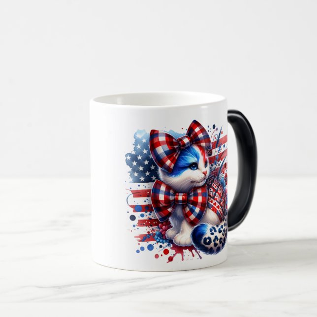Caneca Mágica God Bless America (Frente Esquerda)