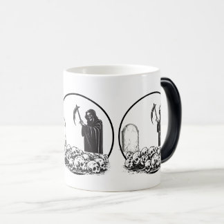 Caneca Mágica Gothic Grim Reaper and Skulls Ceramic Coffee Mug