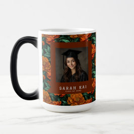 Caneca Mágica Graduação Mestres de Impressão de Peônias Clássica