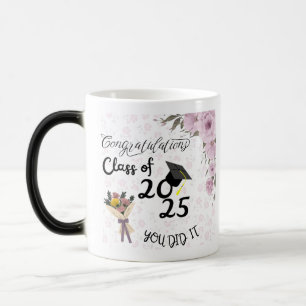 Caneca Mágica Graduação PNG, classe de 2025 mug PNG, 2025 Gr