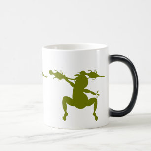 Caneca Mágica Green Lizards e Dancing Kokopelli