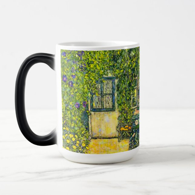 Caneca Mágica Gustav Klimt Casa de Guardaboschi (Esquerda)
