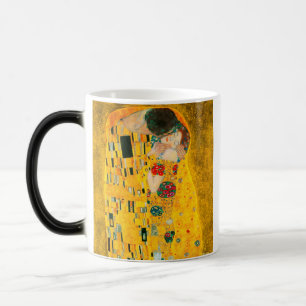Caneca Mágica Gustav Klimt O Beijo