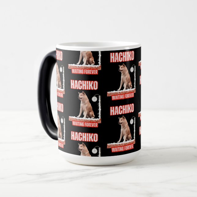 CANECA MÁGICA HACHIKO (Frente Esquerda)