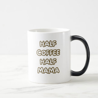 Caneca Mágica half coffee half mama