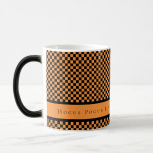 Caneca Mágica Hocus Pocus Orange Black Xingu de café