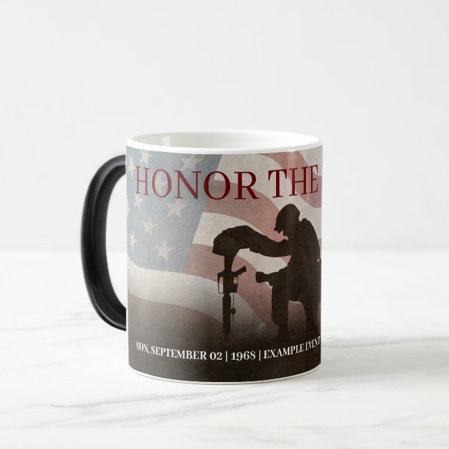 Caneca Mágica Honor The Fallen (Frente Esquerda)